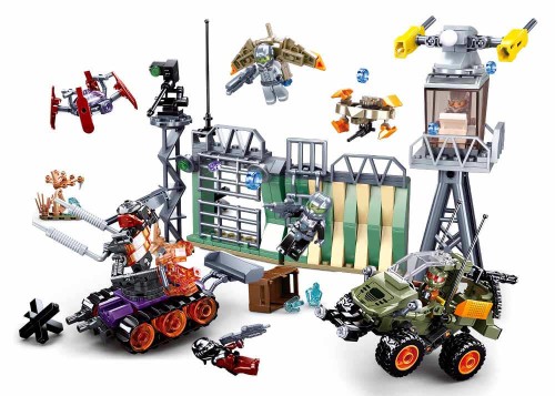 KLOCKI SLUBAN B0912 Posterunek na granicy ATOMIC UPRISING STORM 501 el.