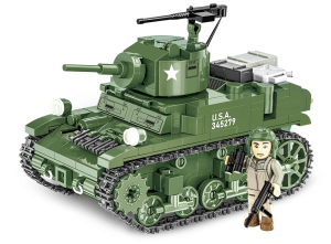KLOCKI COBI 3048 Czołg M3A1 Stuart COH 3 490 El.