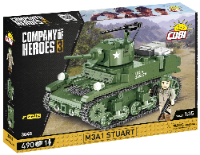 KLOCKI COBI 3048 Czołg M3A1 Stuart COH 3 490 El.