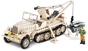 KLOCKI COBI 2281 Samochód wojskowy Sd.Kfz. 9/1 Famo HC WW2 498 El.