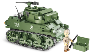 KLOCKI COBI 2279 Haubica Samobieżna Czołg H.M.C M8 Scott HC WW2 525 El.