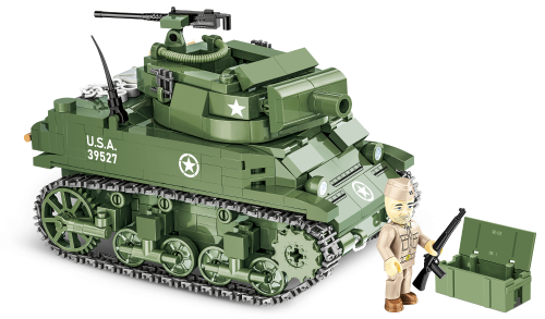 KLOCKI COBI 2279 Haubica Samobieżna Czołg H.M.C M8 Scott HC WW2 525 El.