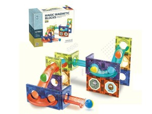 Klocki Magnetyczne Zjeżdżalnie 40 el.