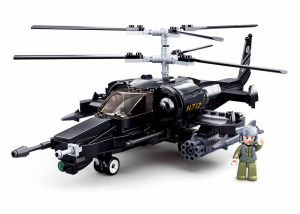 KLOCKI SLUBAN B0752 Helikopter wojskowy MODELBRICKS 330 el.