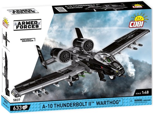 KLOCKI COBI 5837 Samolot A-10 Thunderbolt II Warthog Armed Forces 633 El.