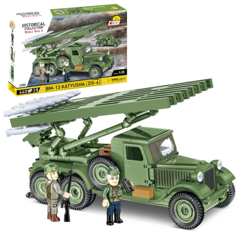 KLOCKI COBI 2280 BM-13 Katyusha HC WW2 440 El.