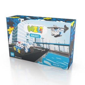KLOCKI MELI 50105 Basic Police 4in1 Thematic 160 szt.