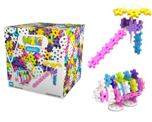 KLOCKI MELI 50070 Basic Constructor Pink 600 szt.
