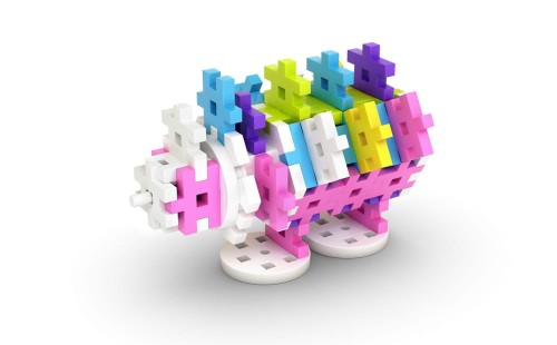 KLOCKI MELI 50070 Basic Constructor Pink 600 szt.