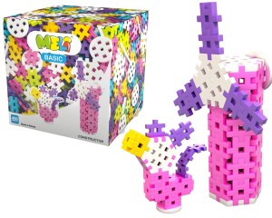 KLOCKI MELI 50065 Basic Constructor Pink 400 el.