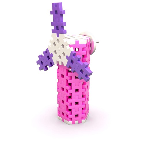 KLOCKI MELI 50065 Basic Constructor Pink 400 el.