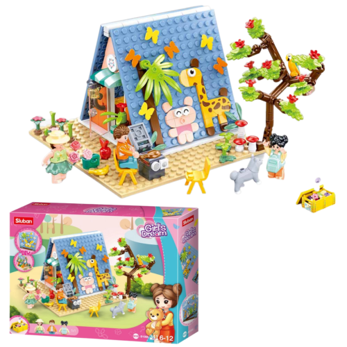 KLOCKI SLUBAN B1088 Namiot GIRLS DREAM DIY 341 el.
