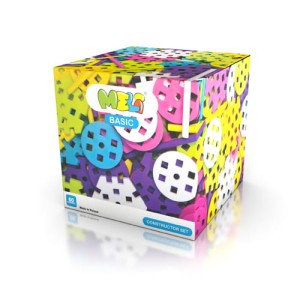 KLOCKI MELI 50059 Basic Constructor Pink Set 60 el.