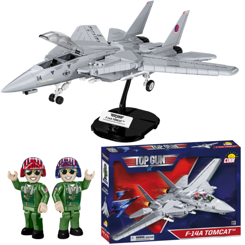 KLOCKI COBI 5811A Samolot F-14A Tomcat Top Gun 757 El.