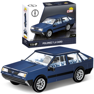 KLOCKI COBI 24589 Samochód Polonez 1,6 Caro Youngtimer Collection 106 El.