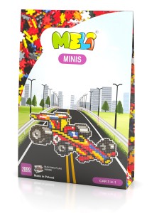 KLOCKI MELI 50325 Minis Car 3in1 Thematic 1000 El.