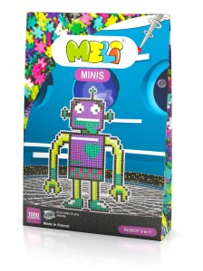KLOCKI MELI 50324 Minis Robot 3in1 Thematic 1000 El.