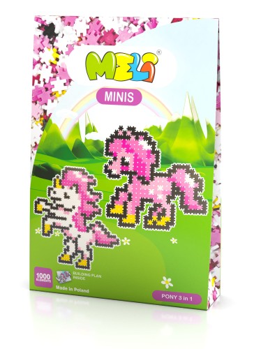 KLOCKI MELI 50322 Minis Pony 3in1 Thematic 1000 El.