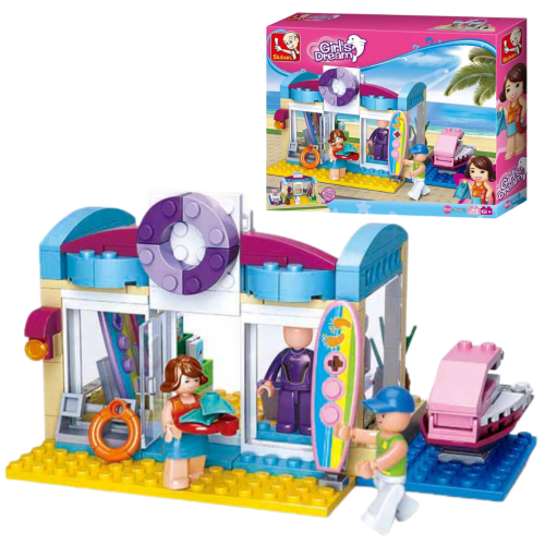 KLOCKI SLUBAN B0603 Sklep przy plaży GIRL'S DREAM  180 el.