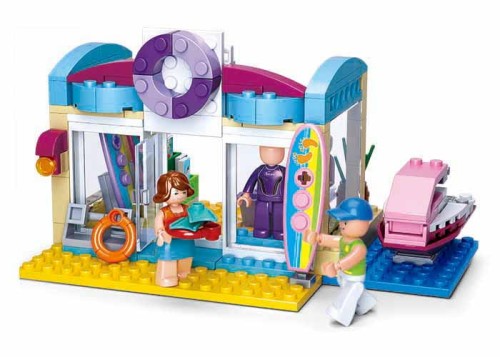 KLOCKI SLUBAN B0603 Sklep przy plaży GIRL'S DREAM  180 el.
