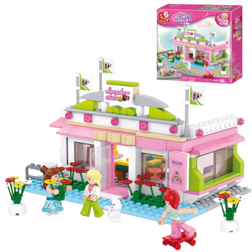KLOCKI SLUBAN B0527 Klub bilardowy GIRL'S DREAM  289 el.