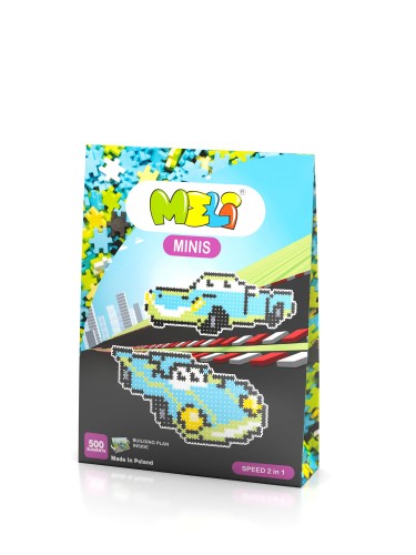 KLOCKI MELI 50341 Minis Speed 2in1 500 El.