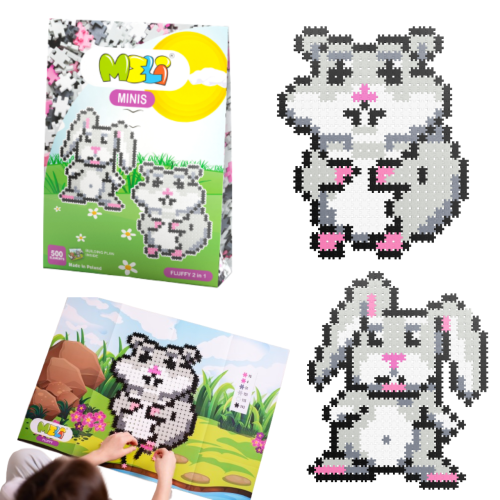 KLOCKI MELI 50335 Minis Fluffy 2in1 500 El.