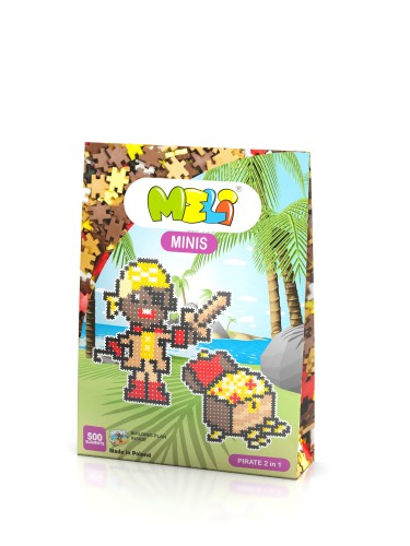 KLOCKI MELI 50332 Minis Pirate 2in1 500 El.