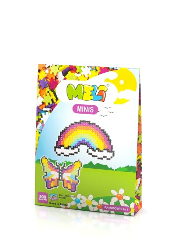 KLOCKI MELI 50331 Minis Rainbow 2in1 500 El.