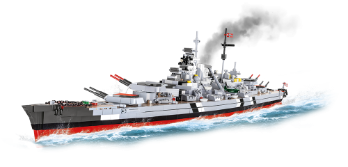 KLOCKI COBI 4840 Battleship Bismarck - Executive Edition HC WW2 2933 El.