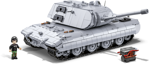 KLOCKI COBI 2572 Czołg Panzerkampfwagen E-100 HC WW2 1511 El.