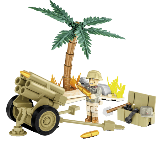 KLOCKI COBI 2291 15 cm Nebelwerfer 41 HC WW2 130 El.