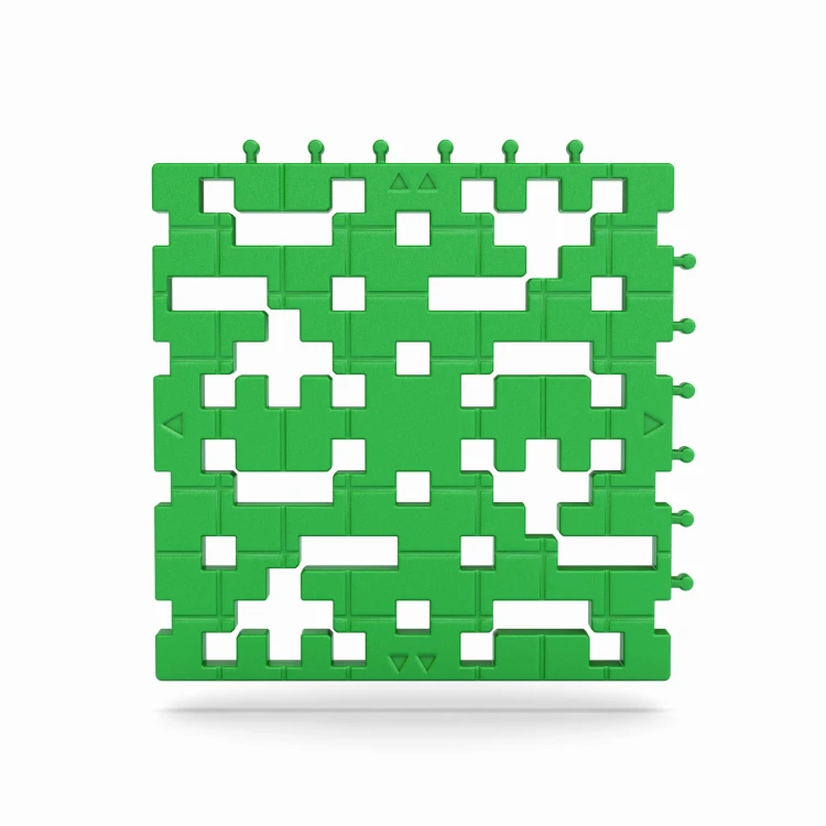 KLOCKI MELI 50083 Płytka Konstrukcyjna Basic Baseplate Green 6 sztuk