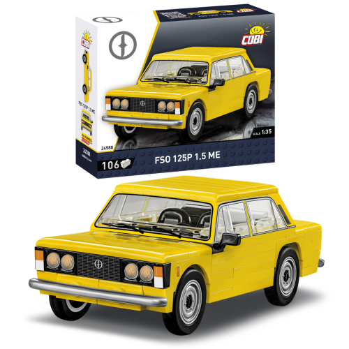KLOCKI COBI 24588 Samochód FSO 125p 1.5 ME Youngtimer Collection 106 El.