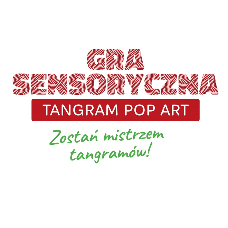Play&Fun Secret Pocket Tangram Pop Art gra sensoryczna