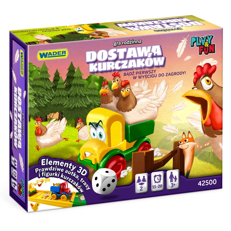 Play&Fun Dostawa Kurczaków gra rodzinna
