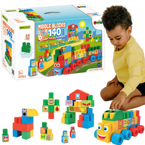Klocki Wader Middle Blocks Super Big 140 el.