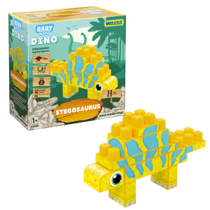 Baby Blocks Dino klocki stegosaur 14el.