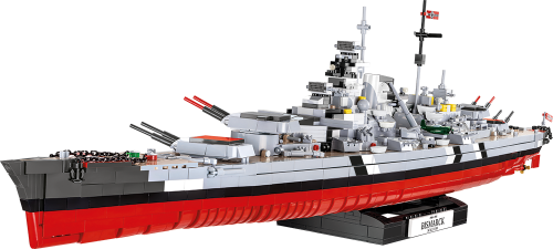 KLOCKI COBI 4841 Niemiecki Pancernik Battleship Bismarck HC WW2 2789 El.