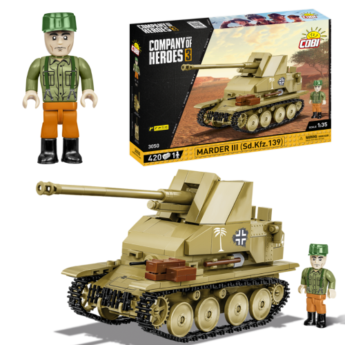 KLOCKI COBI 3050 Marder III Sd.Kfz.139 COH 3 420 El.
