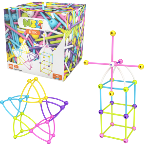 KLOCKI MELI 50604 Stik Pink 300 sztuk