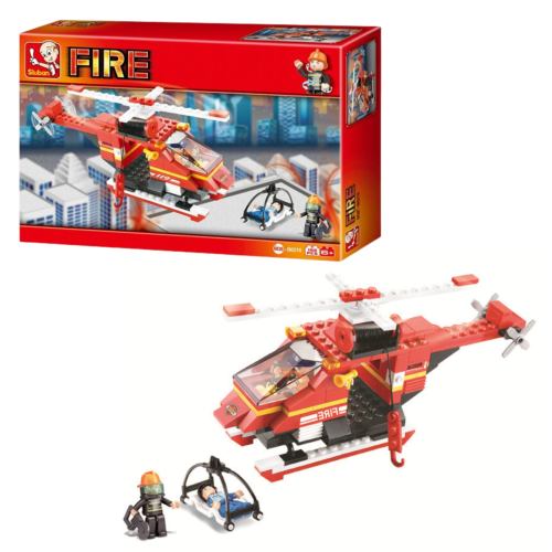 KLOCKI SLUBAN B0218 Helikopter Ratowniczy Straży Pożarnej FIRE 155 El.