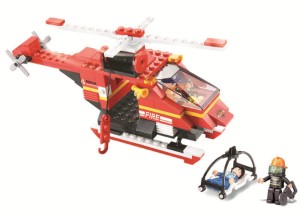 KLOCKI SLUBAN B0218 Helikopter Ratowniczy Straży Pożarnej FIRE 155 El.