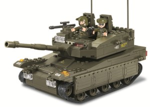 KLOCKI SLUBAN B0305 Czołg Merkava ARMY 344 El.