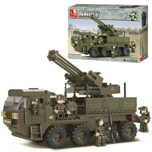 KLOCKI SLUBAN B0302 Ciężki transporter ARMY 306 El.