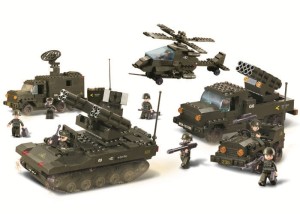 KLOCKI SLUBAN B7000 Siły Przeciwlotnicze ARMY 956 El.