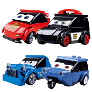 KLOCKI SLUBAN B1071 Zestaw 4 Autek PowerBricks ABCD 175 szt.