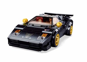 KLOCKI SLUBAN B1098 Sportowy samochód Modelbricks 254 El.