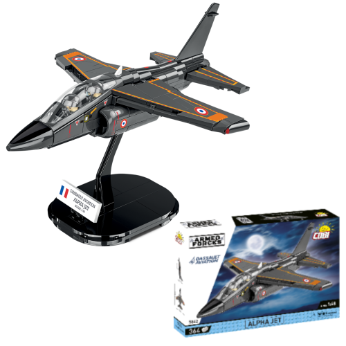 KLOCKI COBI 5842 Samolot ALPHA JET AF 364 El.