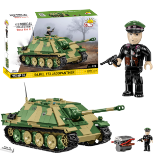 KLOCKI COBI 2574 Czołg JAGDPANTHER  SD.KFZ.173  HC WW2 950 El.